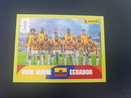 Panini FIFA World Cup Sticker ECU 13